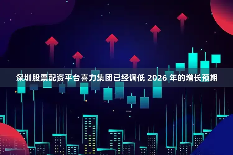 深圳股票配资平台喜力集团已经调低 2026 年的增长预期